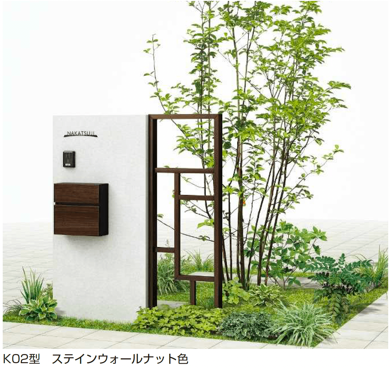 YKK APの「プリュード ウォールフレームユニットK02型」