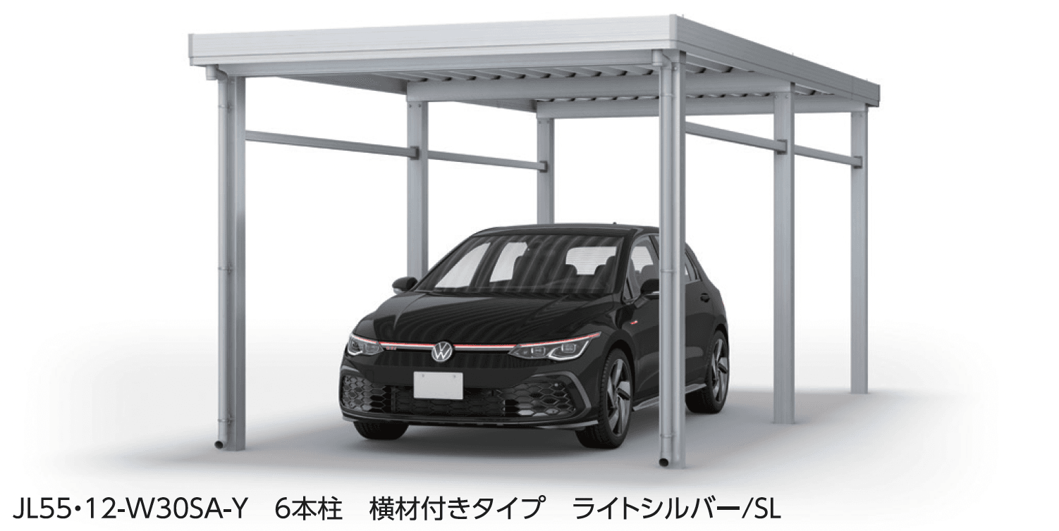 大仙の「SSポートGⅢ 積雪100cm Aタイプ・Bタイプ奥行延長セット/1台用」