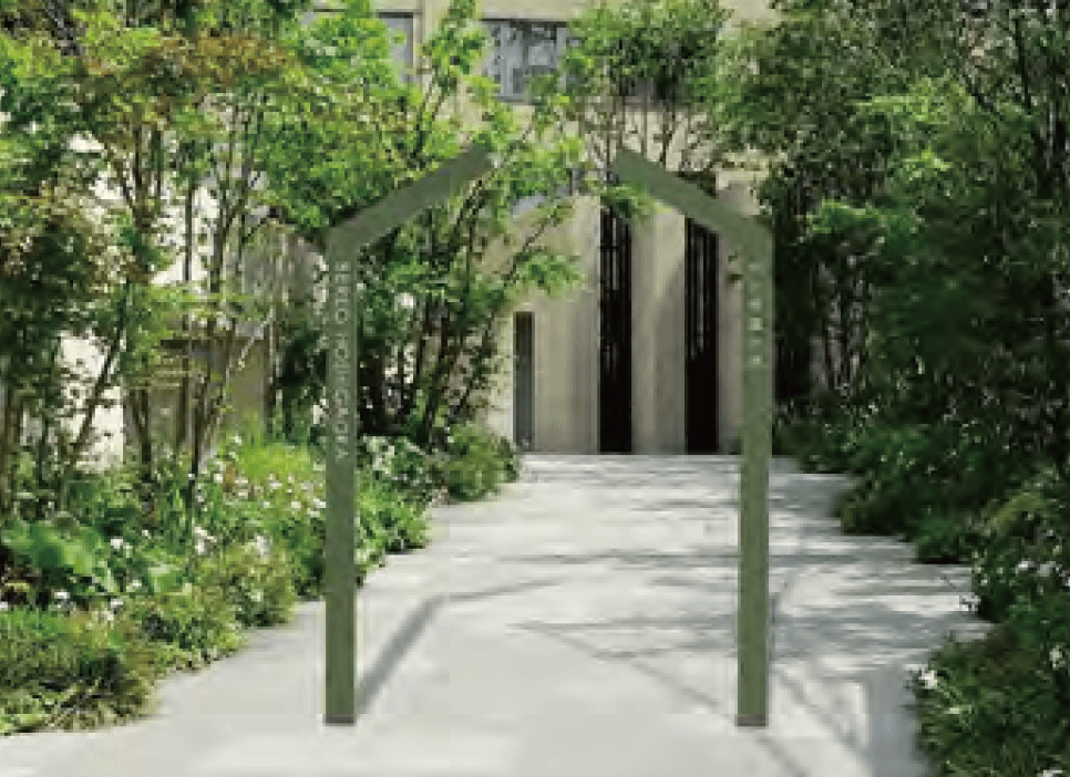 美濃クラフトの「ゲートサイン【MON】」