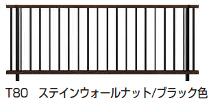 YKK APの「ルシアス フェンス TB3H型 たて格子」のサブ画像2