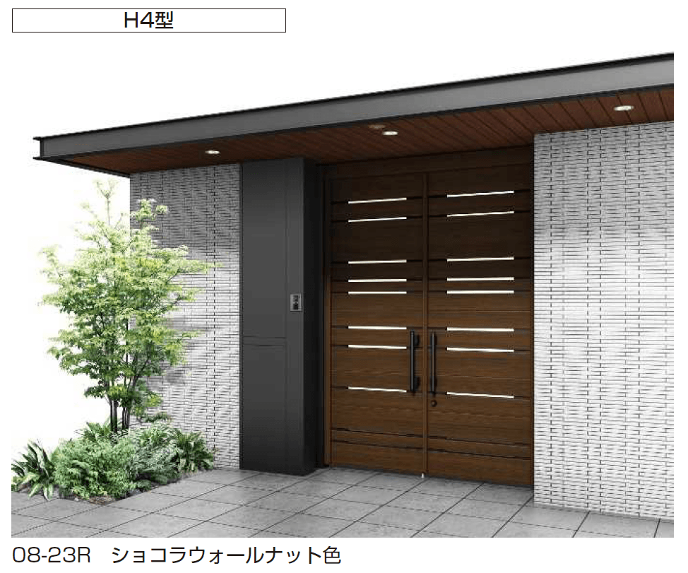 YKK APの「エクスティアラ アーチ用門扉H4型【2024年版】」