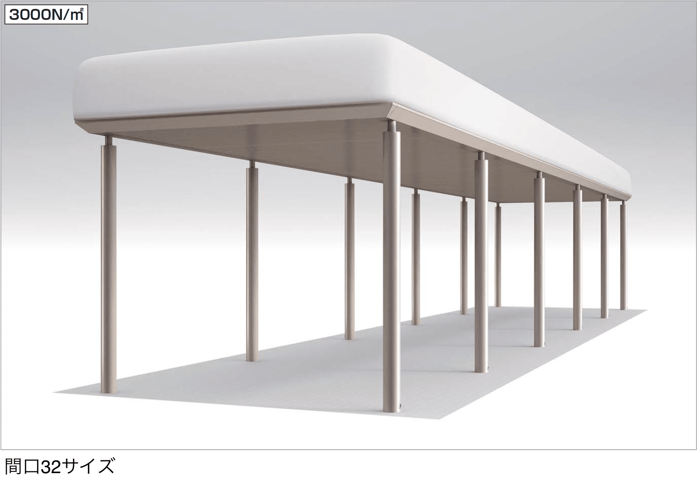 四国化成の「ライズルーフⅡ Hタイプ(3000N/㎡)」