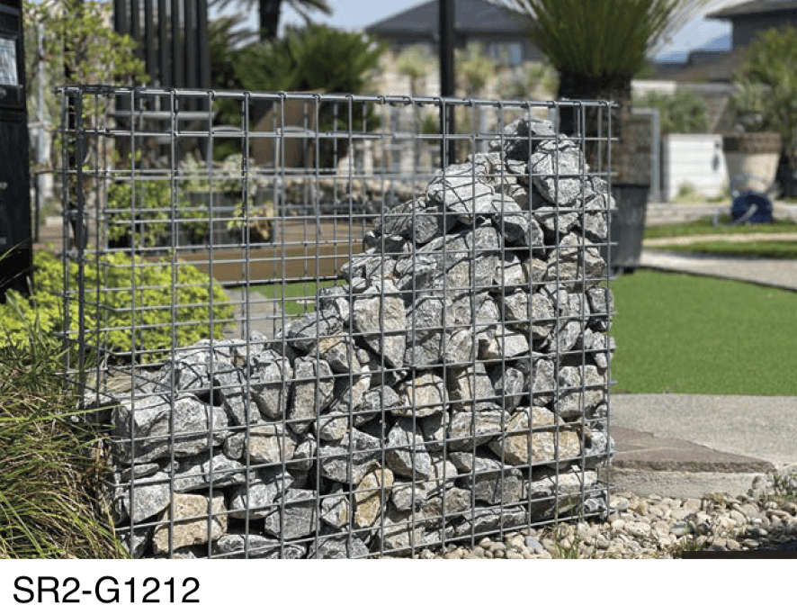 オンリーワンクラブの「ガビオン ストーンウォールユニット(埋込仕様)」のサブ画像1