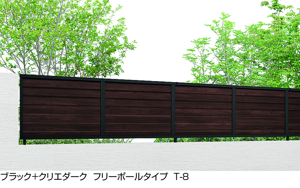LIXILの「フェンスAB YL2型(横ルーバー②)」のサブ画像12