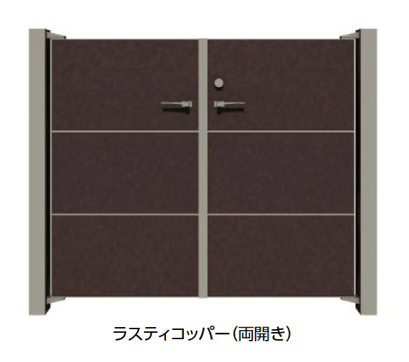 タカショーの「エバーアートボード門扉®︎ ライン【2024年版】」のサブ画像2