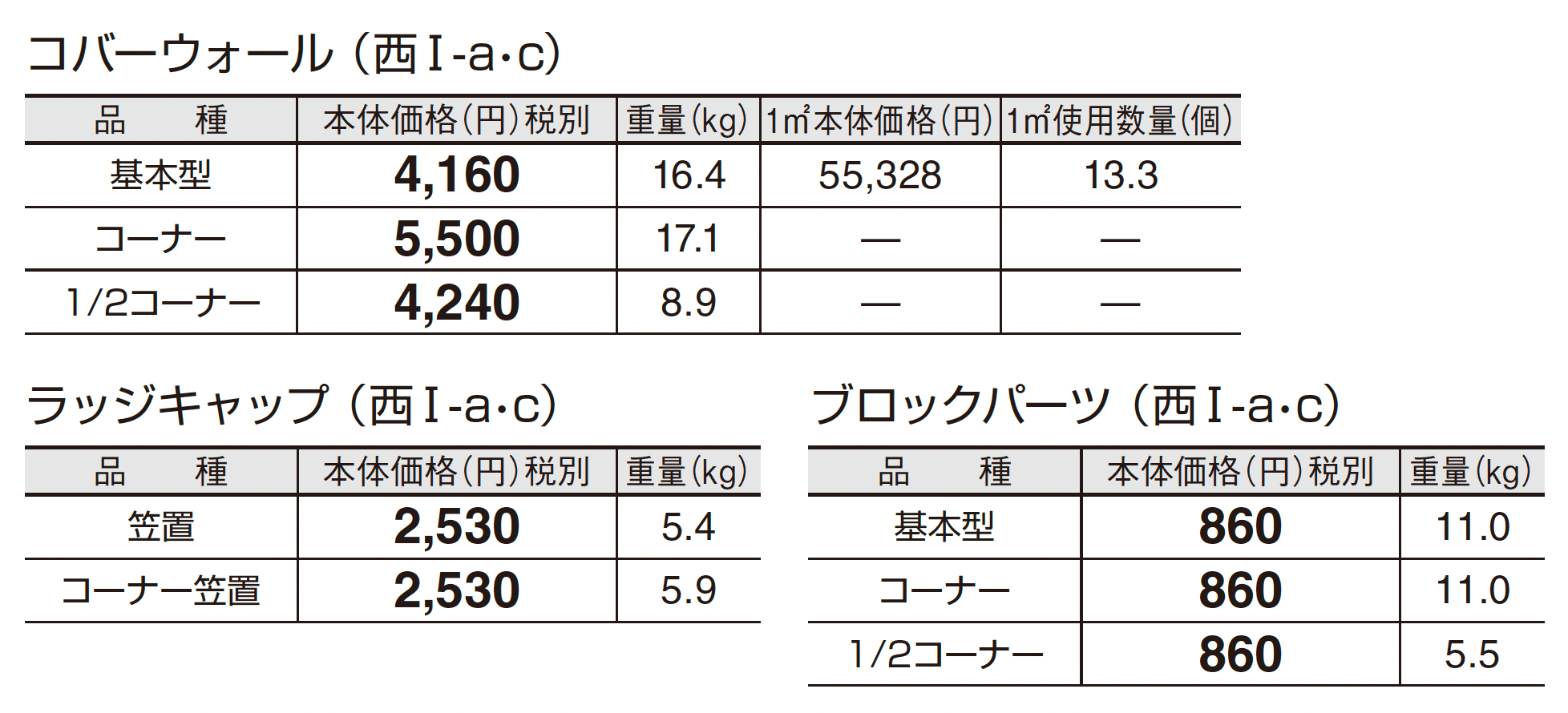 コバーウォール_価格_3