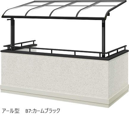 YKK APの「ソラリア 躯体バルコニー屋根 壁付納まり【2024年版】」のサブ画像9