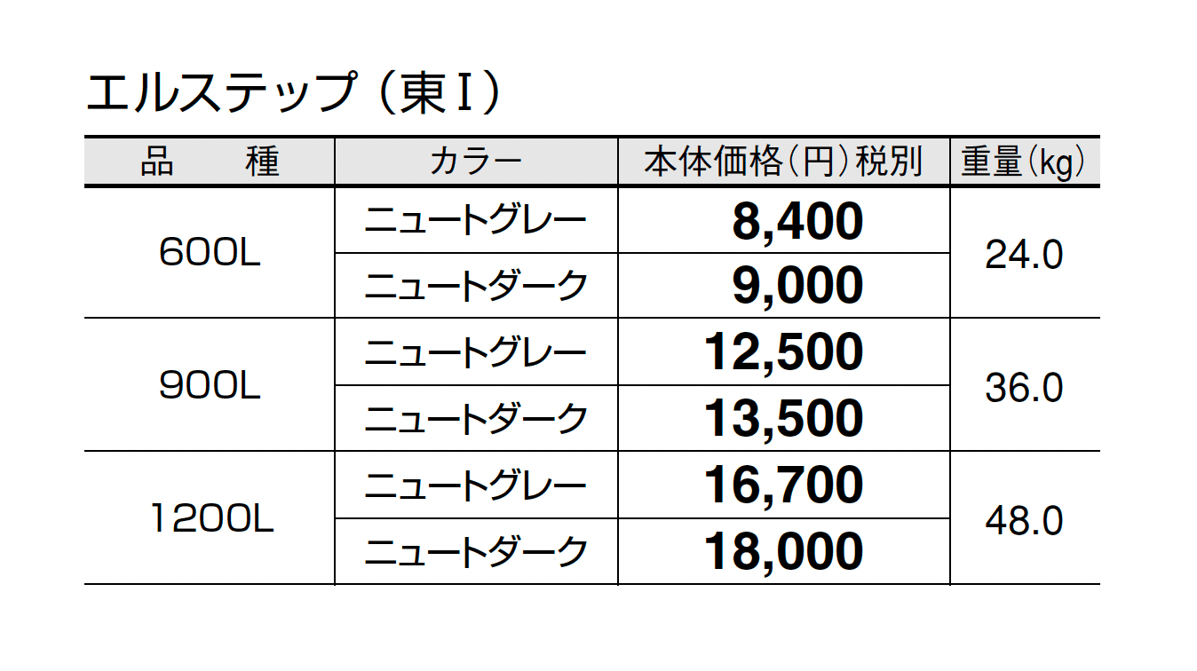 エルステップ_価格_1