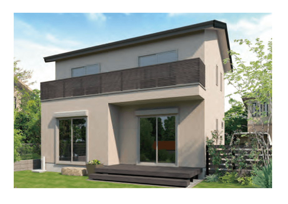 MINOの「笠木付彩木横格子手摺34H830タイプ【2024年版】」のサブ画像2