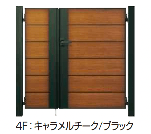 YKK APの「ルシアス 門扉 YM2型 横目隠し【2025年6月発売】」のサブ画像9