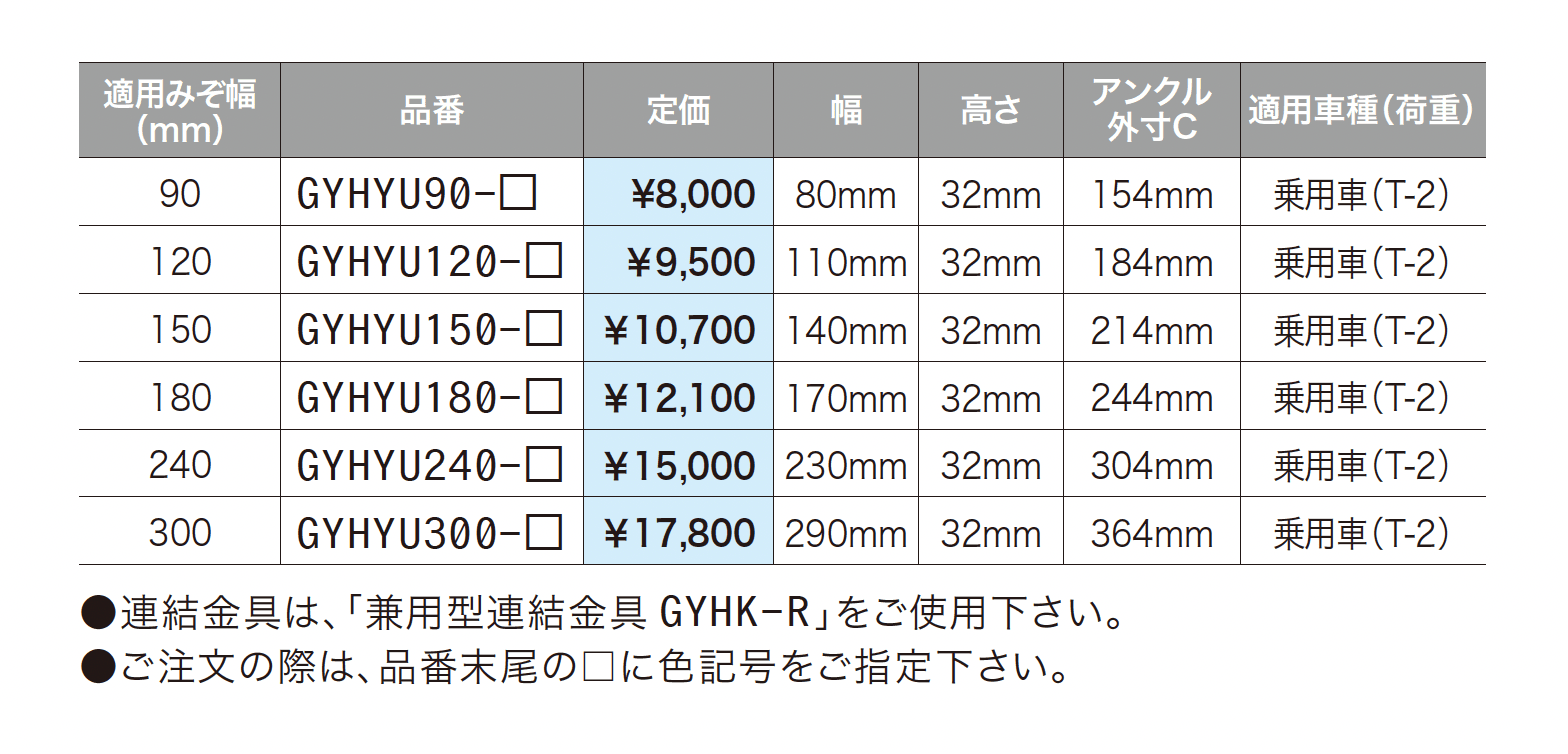 景観グレーチング(HYUシリーズ)【2024年版】_価格_1