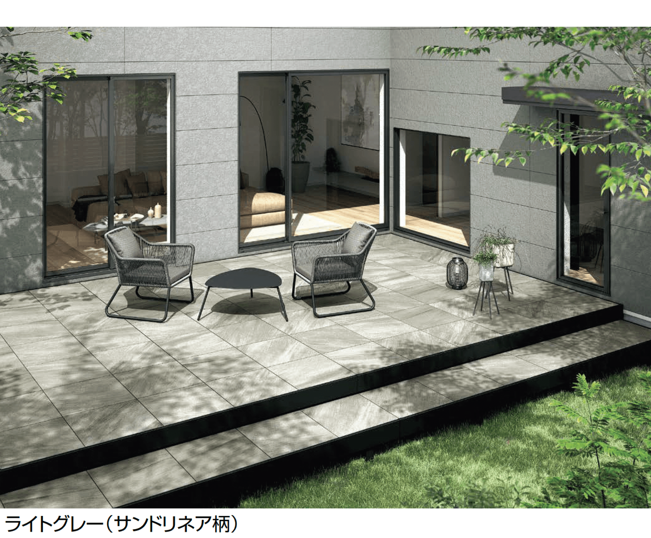 LIXILの「タイルデッキ」