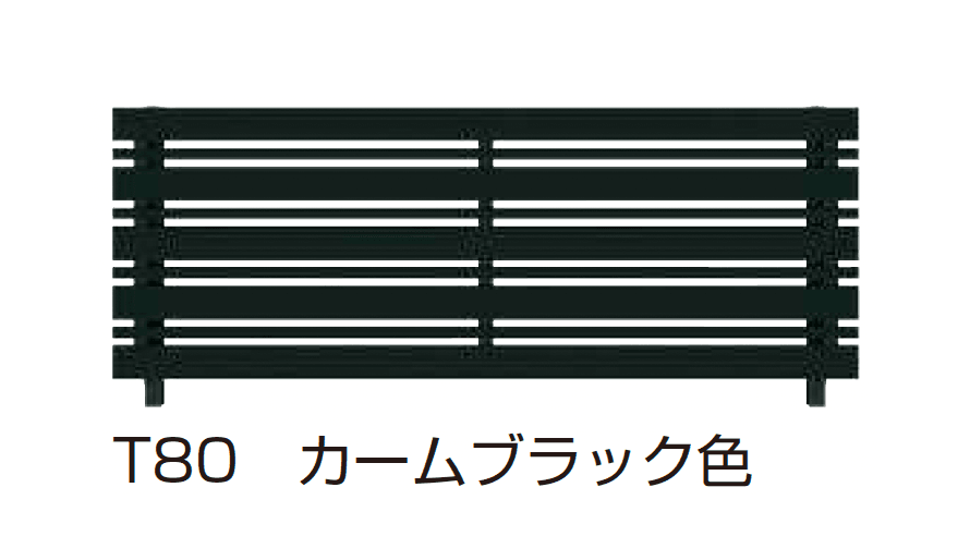 YKK APの「ルシアス フェンス H03型 横板格子+細横格子」のサブ画像1