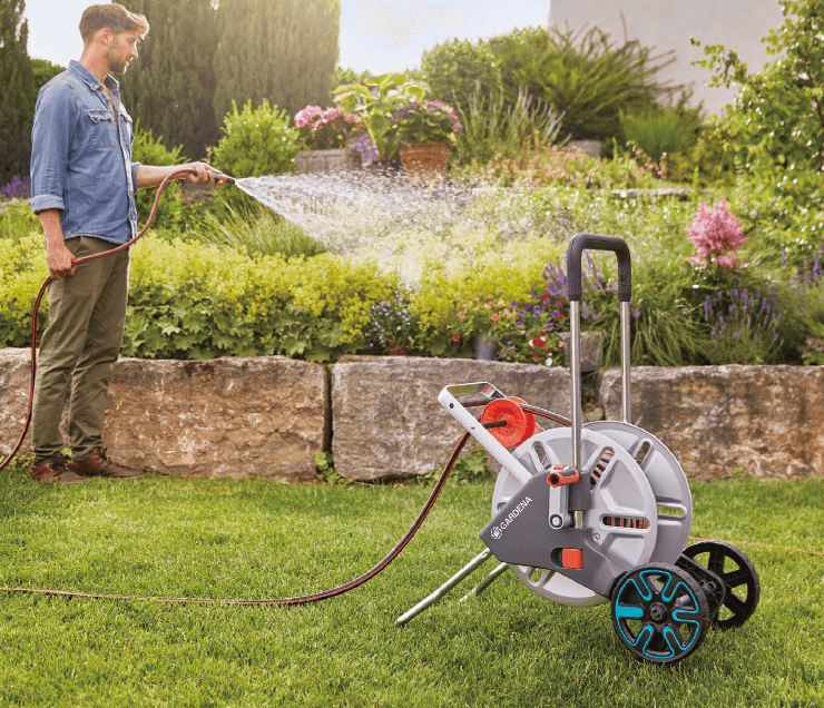 タカショーの「ホースボックス/首振式スプリンクラー/ホーストロリー【2024年版】」のサブ画像3