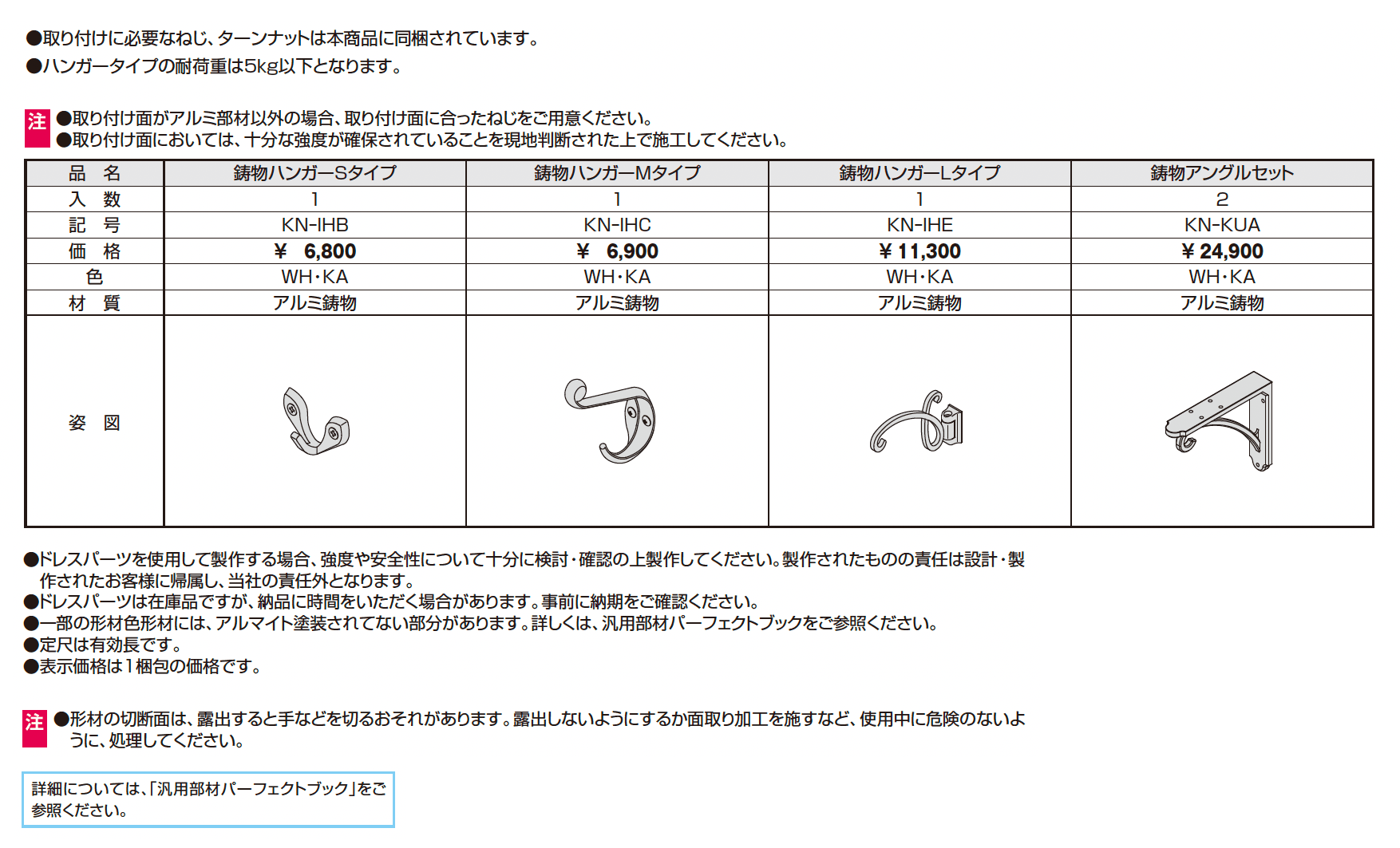 ドレスパーツ 鋳物装飾パーツ_価格_1