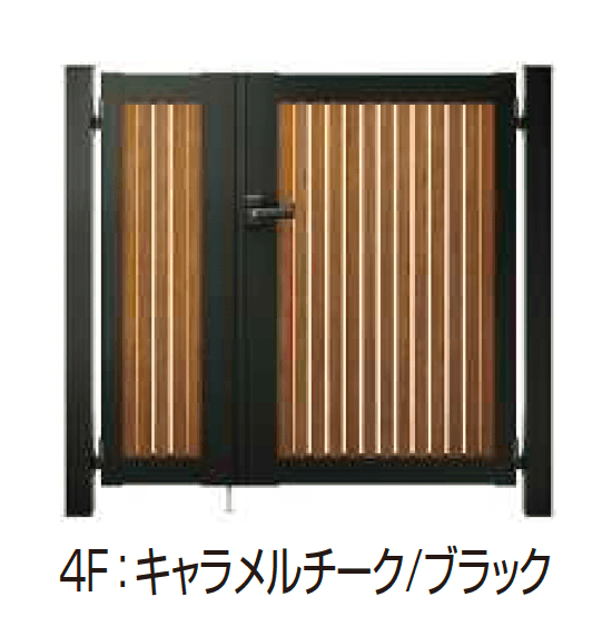 YKK APの「ルシアス 門扉 TS1型 たてスリット【2025年6月発売】」のサブ画像6