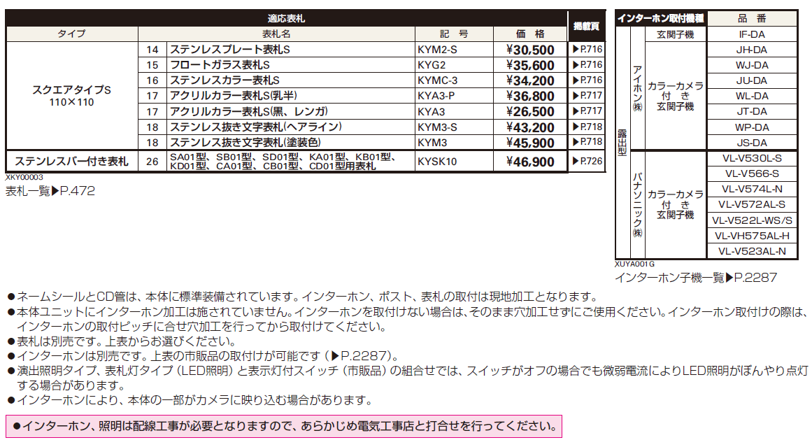 ルシアス ポストユニット KD01型【2024年版】_価格_2