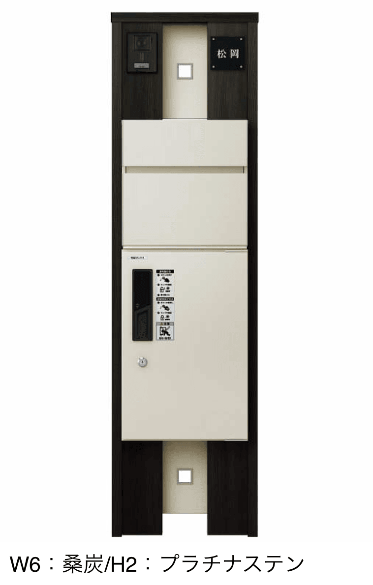 YKK APの「〔ピタットKey システム〕ルシアス 宅配ボックス1型取付用ルシアス ポストユニット KA01型【2023年版】」のサブ画像4