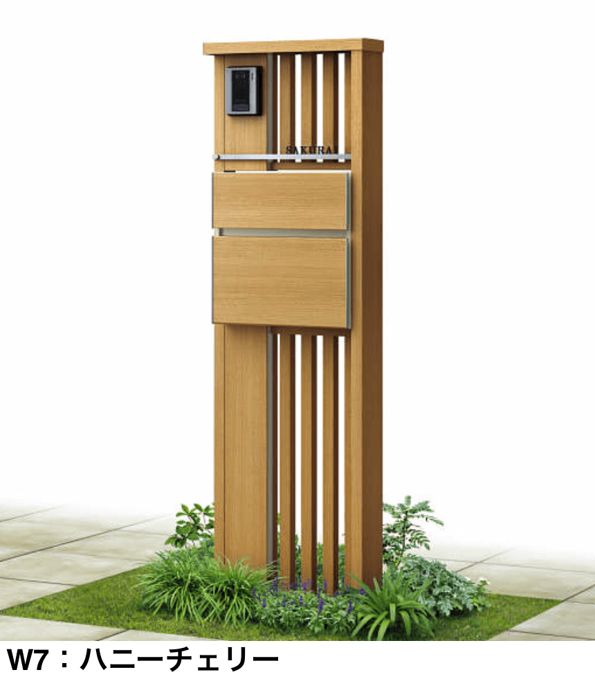 YKK APの「エクステリアポストT10型、T11型、T12型取付用ルシアス ポストユニット SD02型【2023年版】」