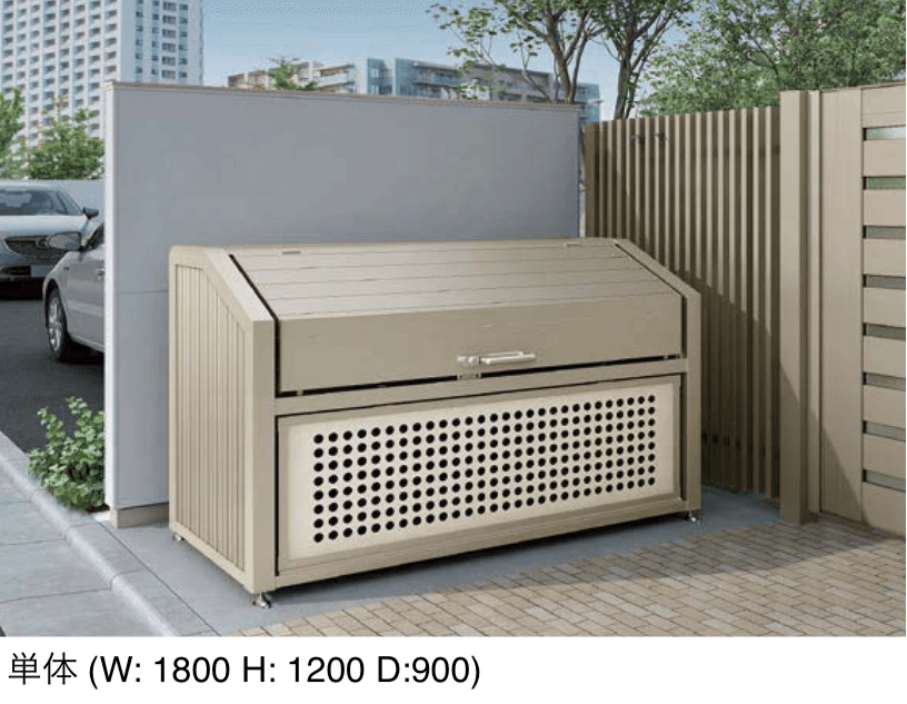 LIXILの「ゴミ収納庫 PA型」