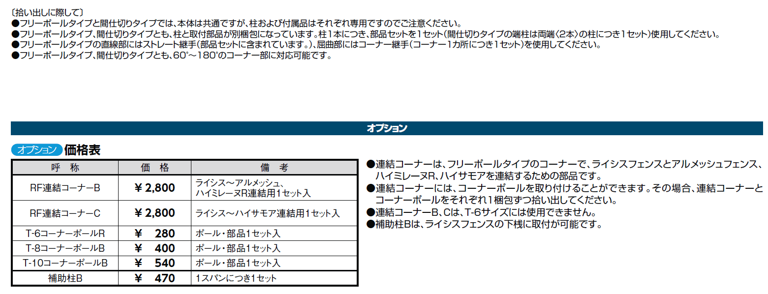 ライシスフェンス 7型【2024年版】_価格_3