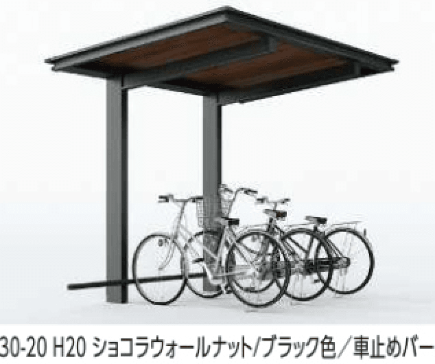 YKK APの「ルシアス サイクルポート 750タイプ 単体セット/奥行連結セット【2023年版】」のサブ画像2