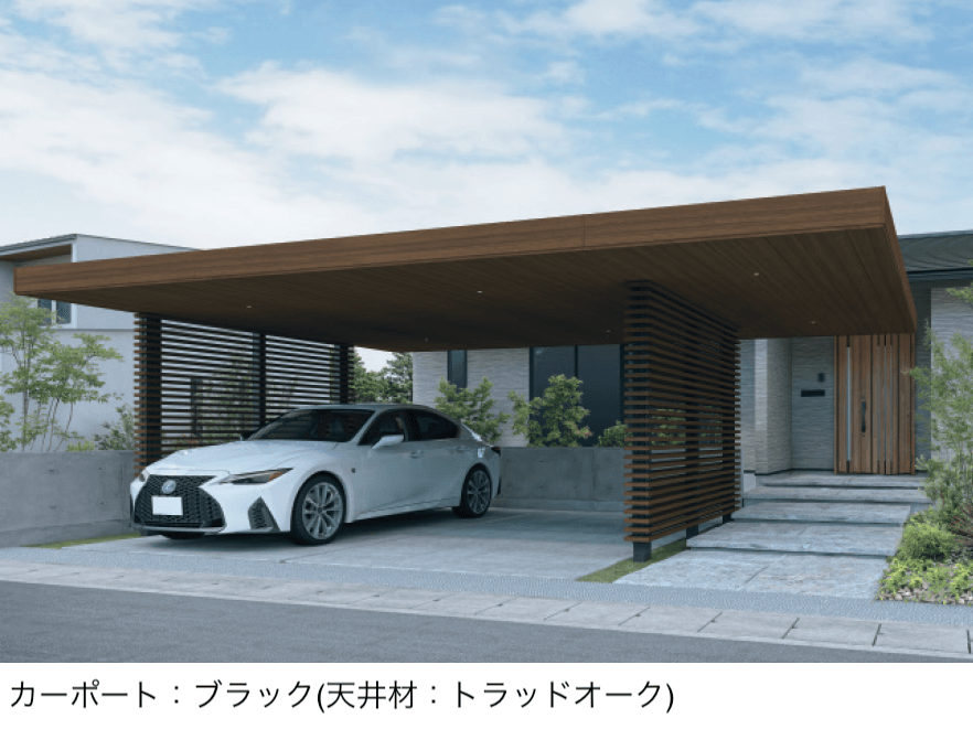 三協アルミの「X.スタイル/クロス.スタイル カーポート」のサブ画像4