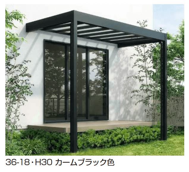 YKK APの「リレーリア 壁付式 シングルルーフ 600タイプ〈積雪20cm相当〉」
