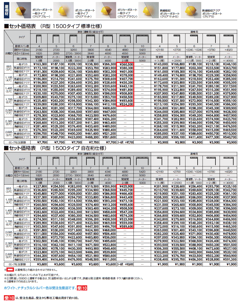 テラスVS R型 テラスタイプ【2024年版】_価格_2