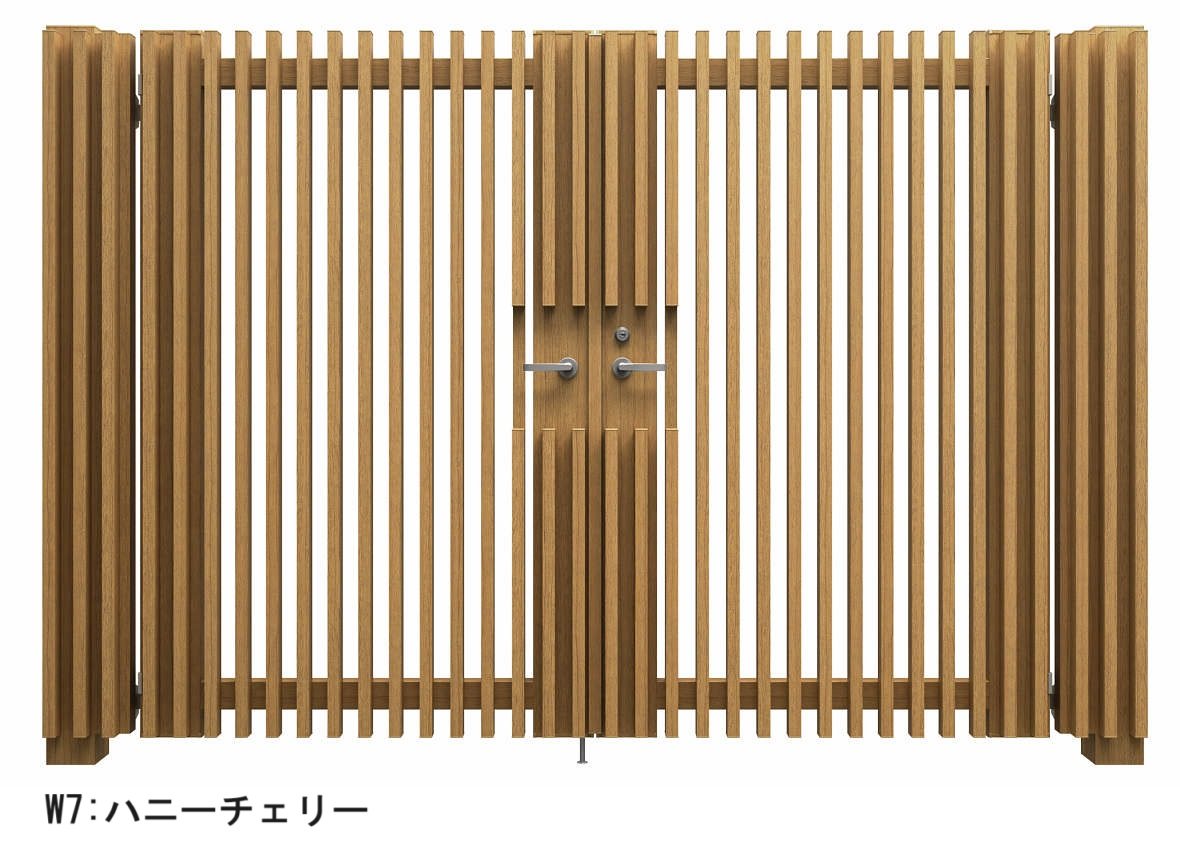 YKK APの「ルシアス スクリーンフェンス用門扉 HS02型【2024年版】」のサブ画像4