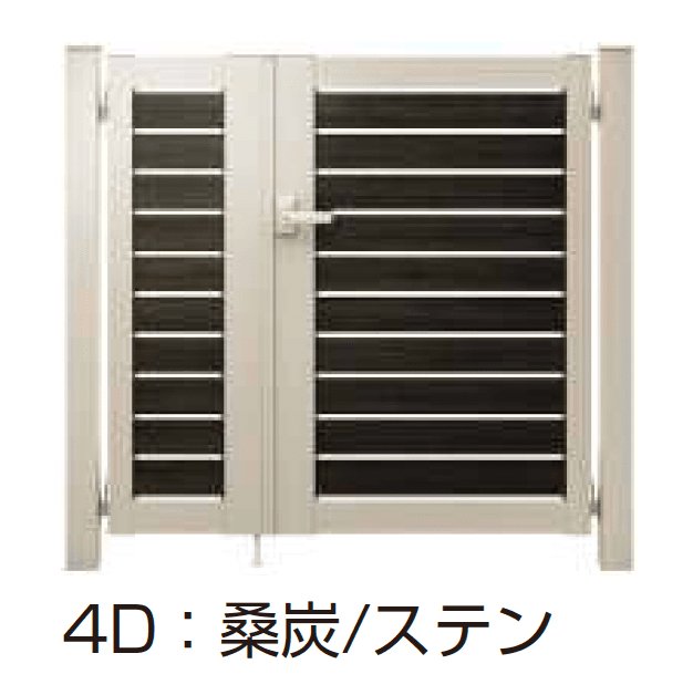 YKK APの「ルシアス 門扉 YS2型 横スリット【2025年6月発売】」のサブ画像6