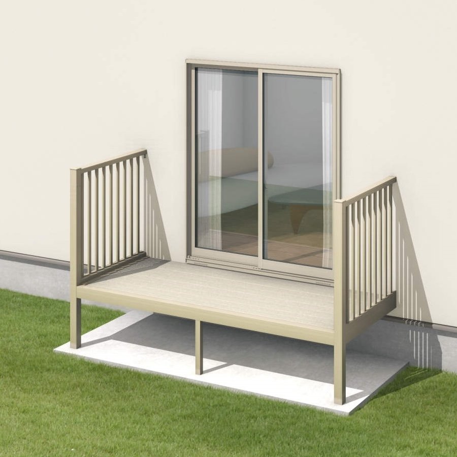 三協アルミの「オルネ(庭置き式 たて太格子〈フロントオープン)」