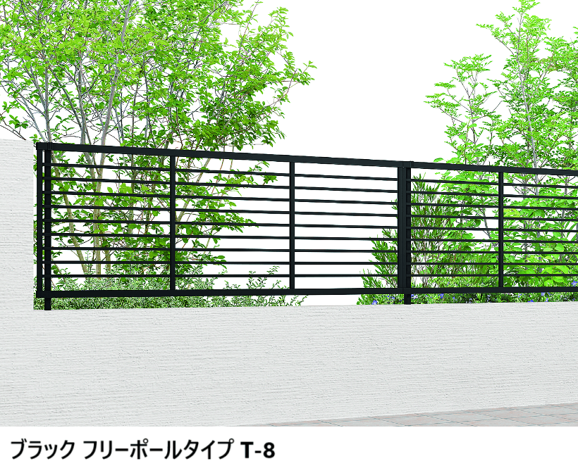 LIXILの「フェンスAB YR2型(横格子②)【2024年版】」のサブ画像4