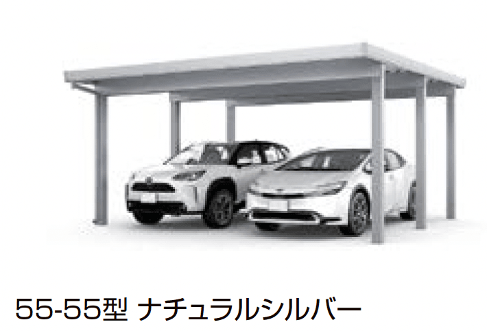 LIXILの「カーポートST 6000タイプ 2台用」のサブ画像4