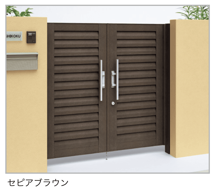 四国化成の「アレグリア門扉 TL5型」