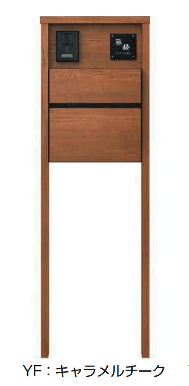 YKK APの「ルシアス ポストユニット HD02型 二本柱デザイン」のサブ画像1