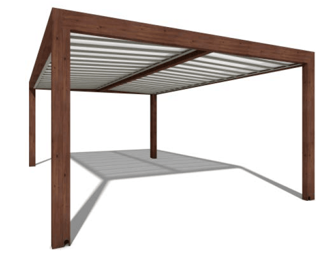 タカショーの「ホームヤードルーフ®︎システム ホームヤードルーフⅡ」のサブ画像1