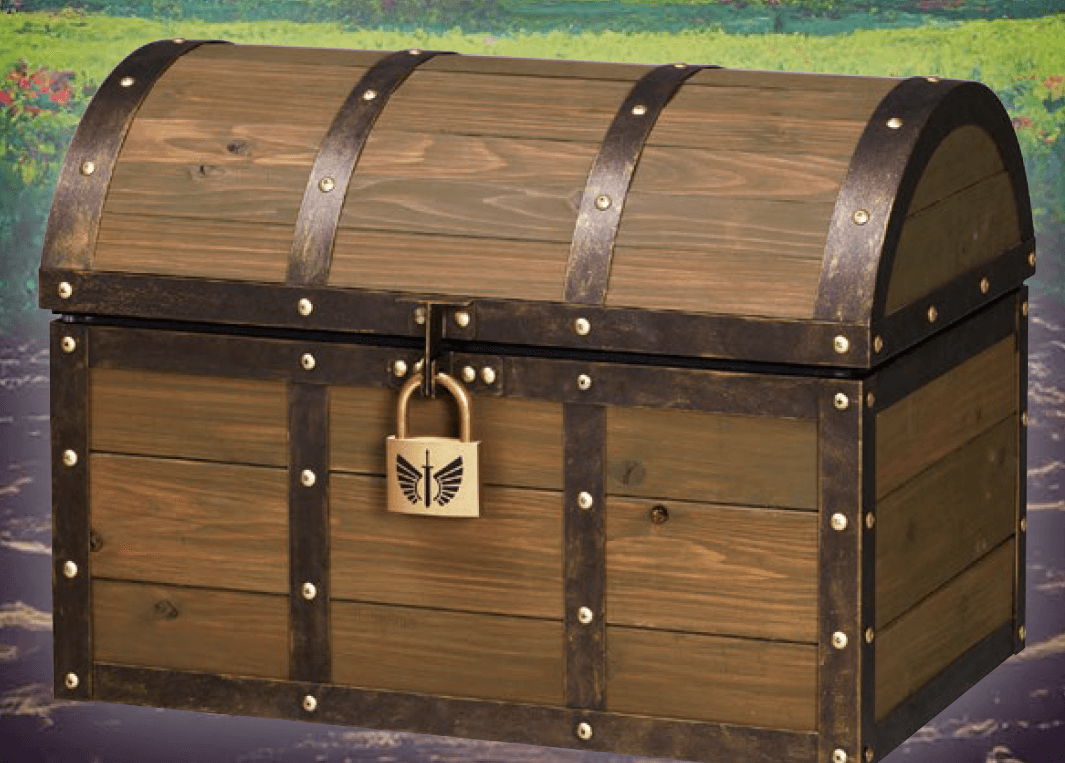 美濃クラフトの「男前宅配ボックス~伝説の宝箱~ 」