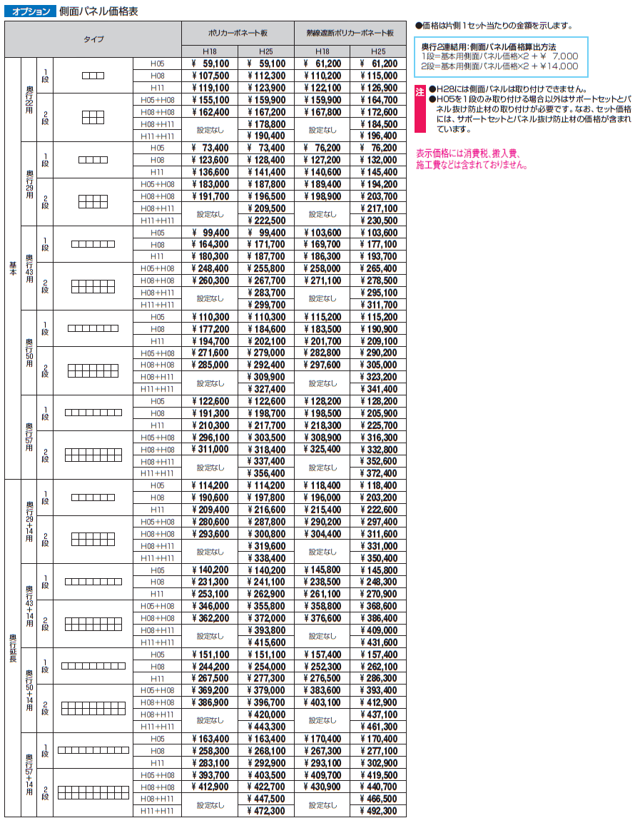 カムフィエース(ミニタイプ/側面パネル)【2024年版】_価格_1
