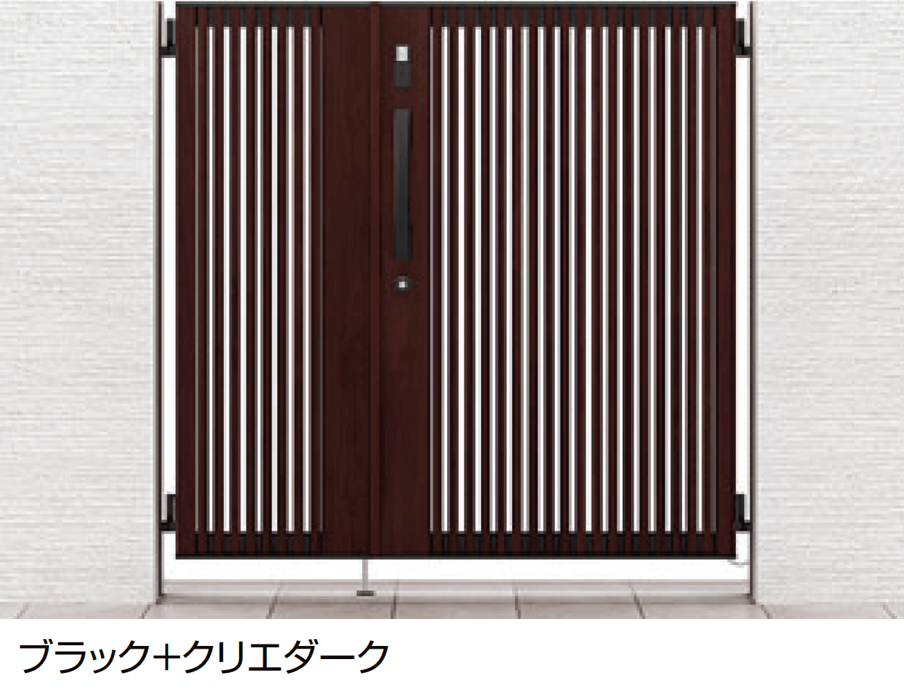 LIXILの「開き門扉AB スマートロックシステム FamiLock ウッディTS1型」のサブ画像2