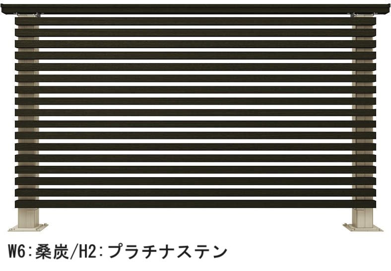 YKK APの「ルシアス デッキフェンス A03型 横ストライプタイプ」のサブ画像4