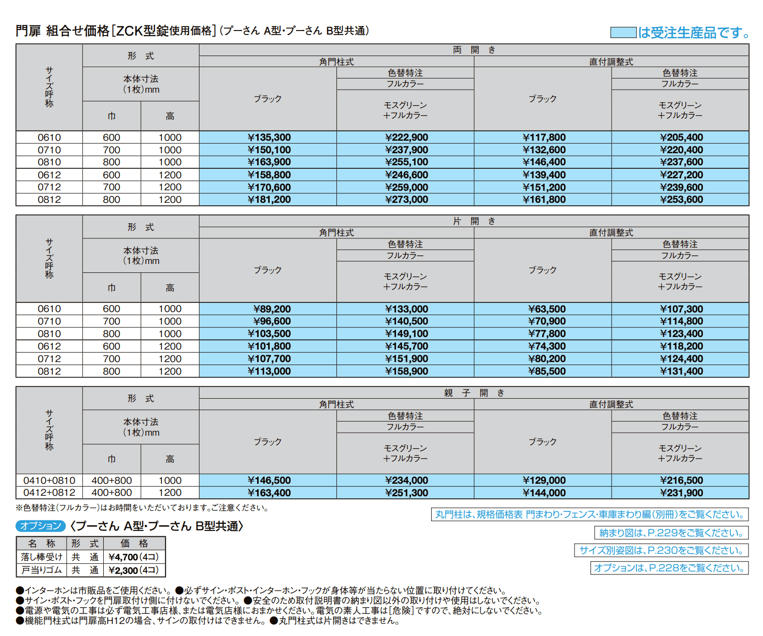 ディズニー門扉 プーさんB型【2022年版】_価格_1