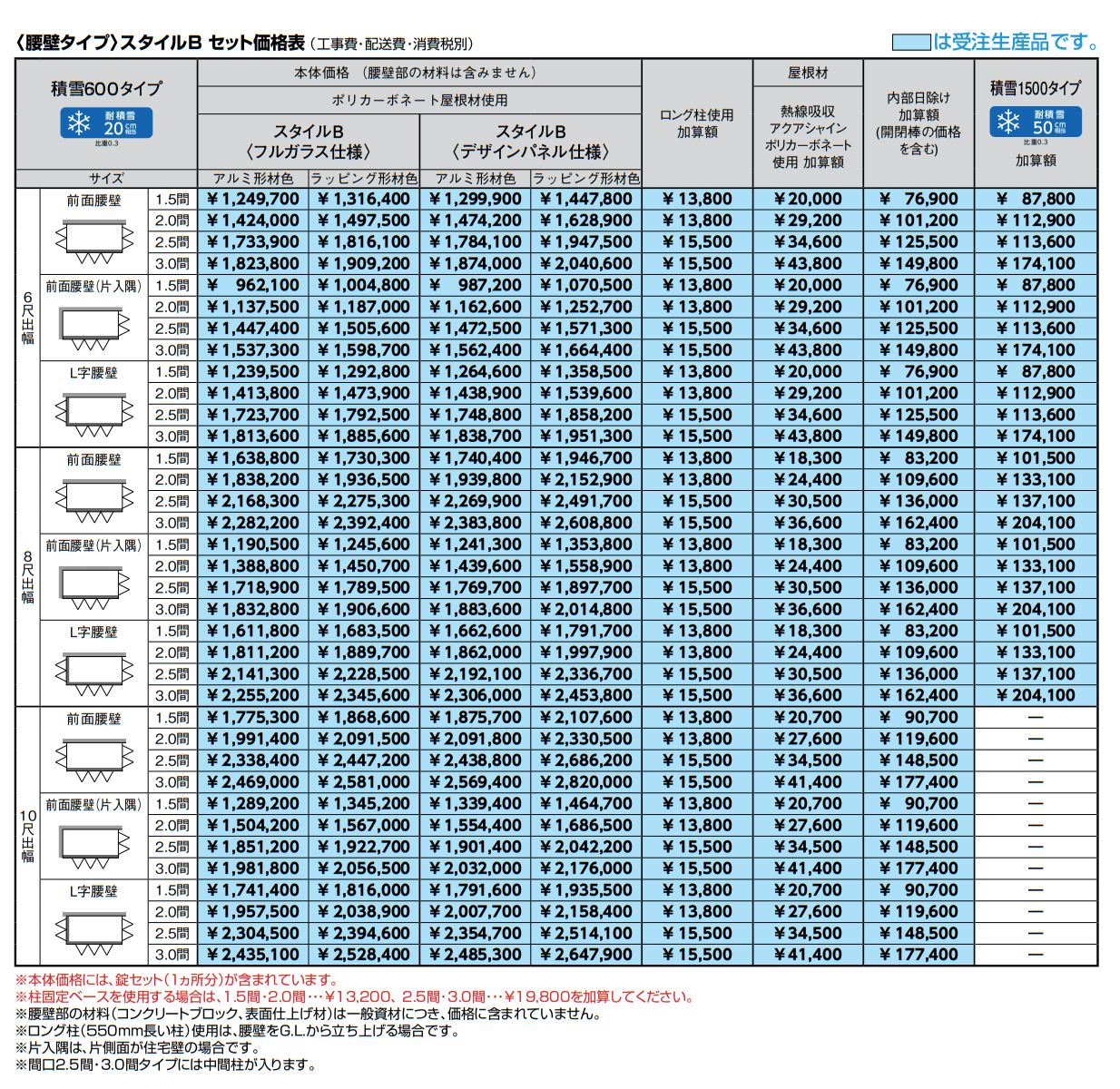 暖蘭物語 〈腰壁タイプ〉スタイルB(フルガラス仕様)【2023年版】_価格_1