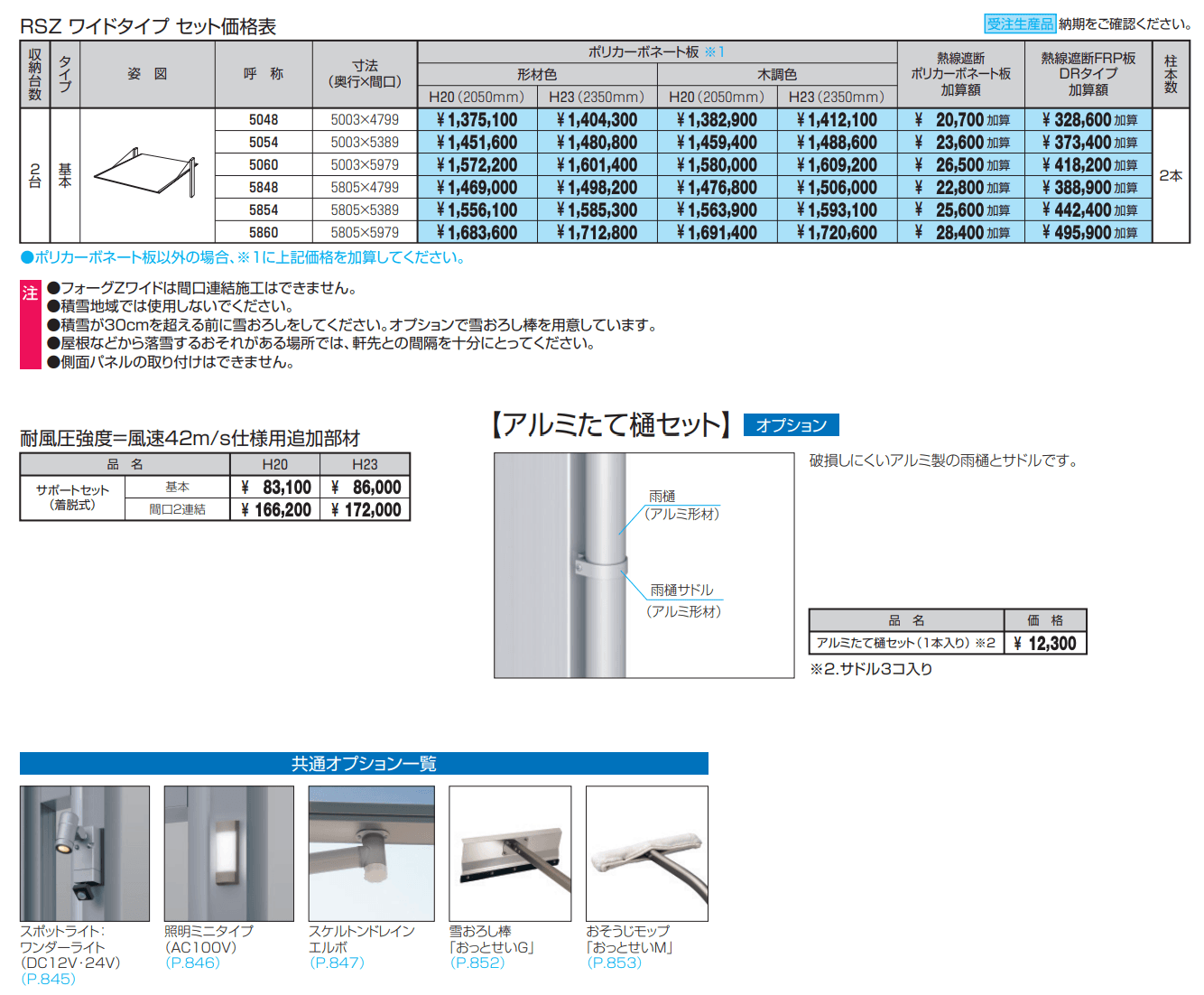 フォーグZワイド/4G Z ワイド(基本)【2022年版】_価格_1