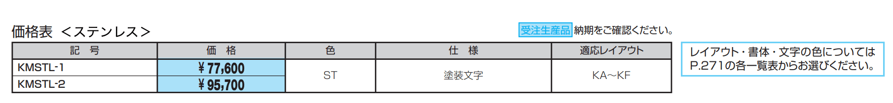 銘板(ステンレス・アクリル)【2022年版】_価格_1