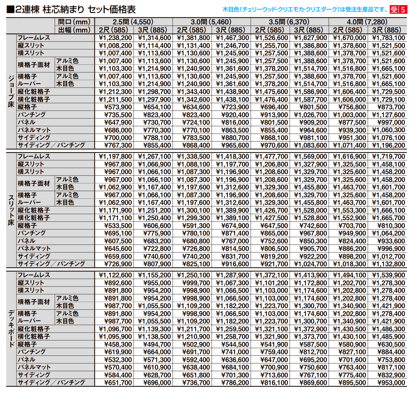 ビューステージ Sスタイル（関東間）【2023年版】_価格_4