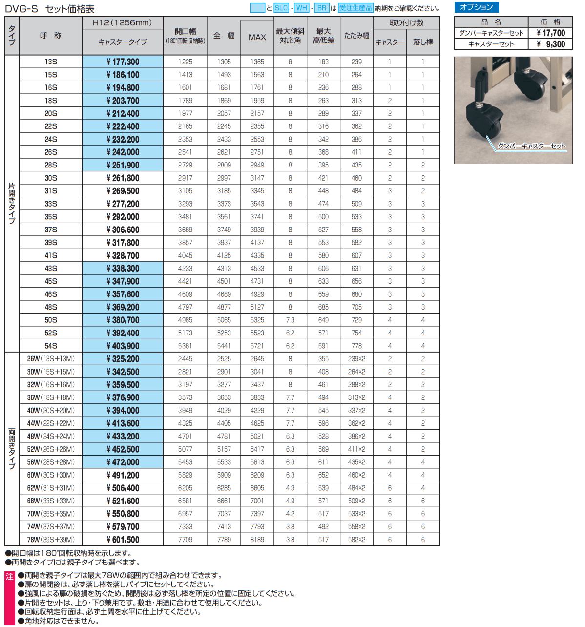 クロスゲートS(傾斜タイプ)【2023年版】_価格_1