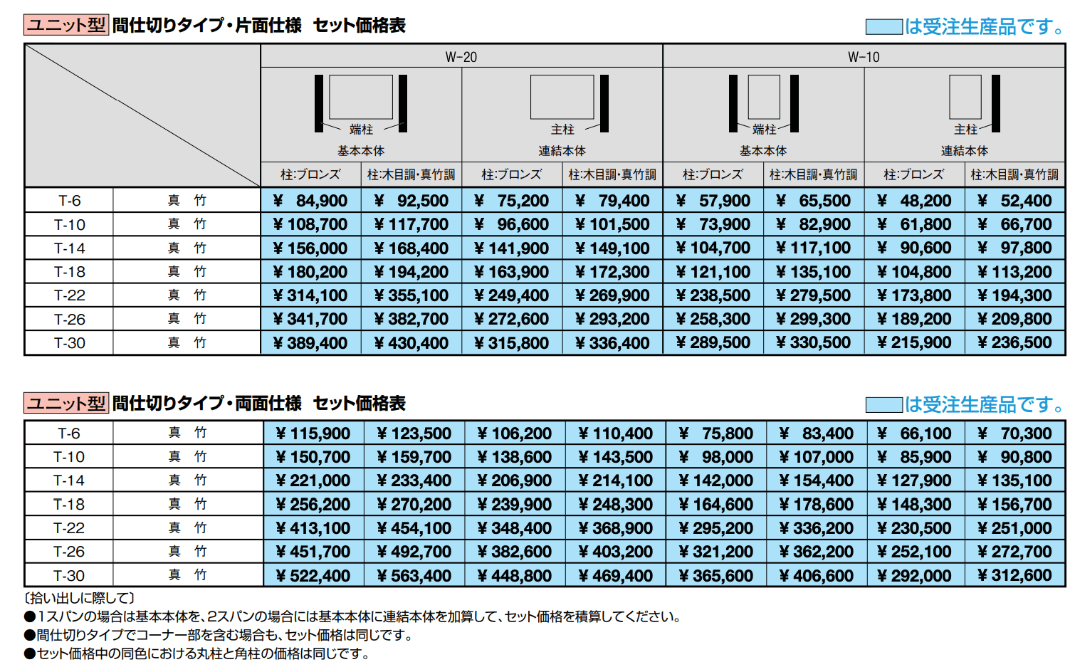 京香・細美垣(ほそみがき)ユニット型【2023年版】_価格_2