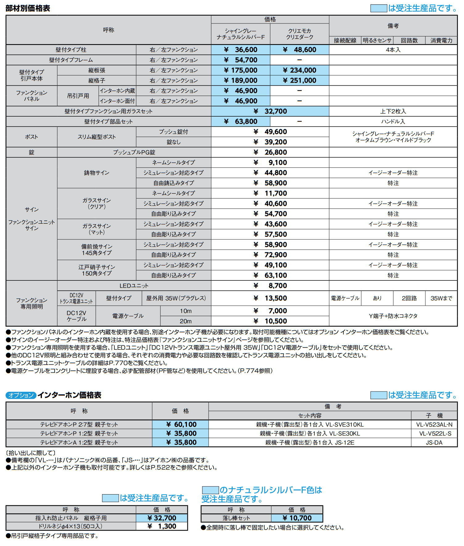 ダブルエントランス 壁付けタイプ【2022年版】_価格_1