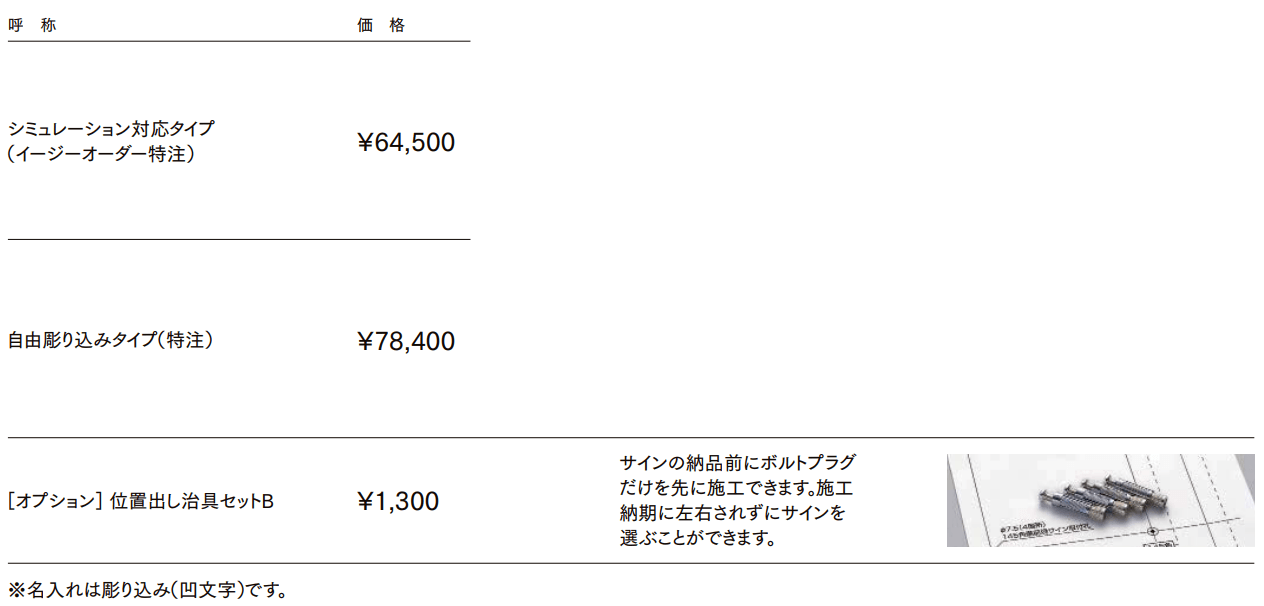 美濃焼サイン【2022年版】_価格_1